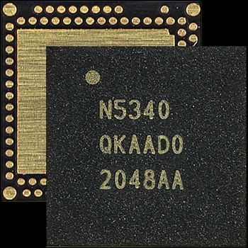 Bluetooth LE、Bluetooth Mesh、NFC、Thread、Zigbeeに対応したデュアルコアBluetooth 5.4 SoC