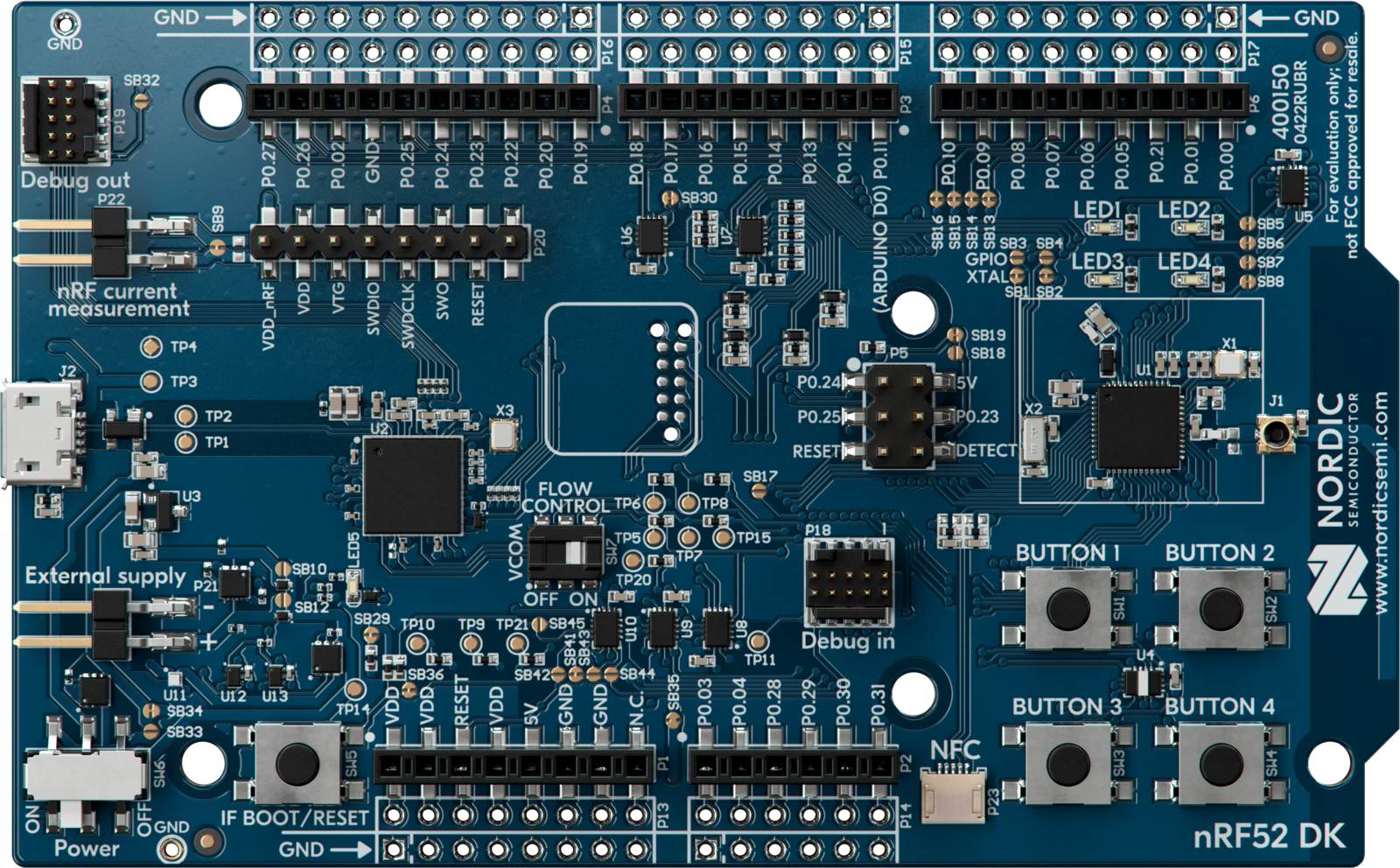nRF52 DK - Nordic Semiconductor