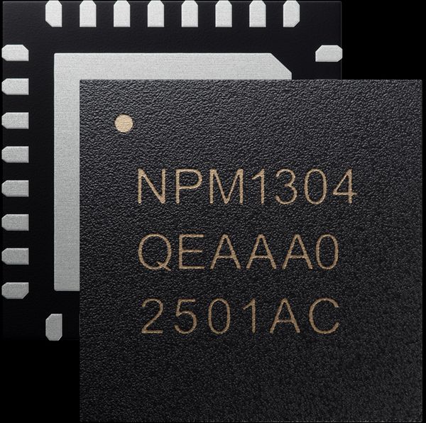 小型バッテリ製品をサポートする高集積電源管理IC (PMIC)