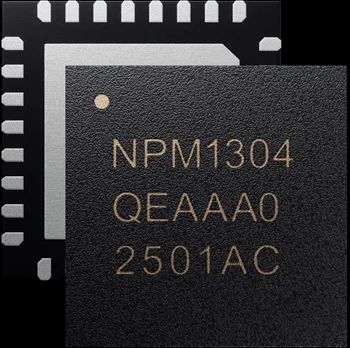 小型バッテリ向けに独自のシステム管理機能を備えた高集積PMIC